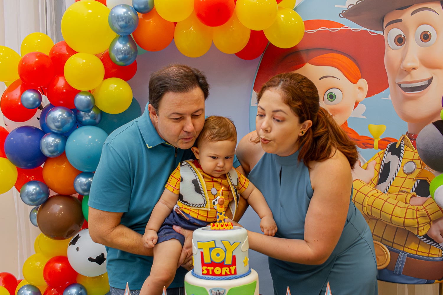 Ensaio Fotográfico do Primeiro Aniversário do Lucca -Mogi das Cruzes